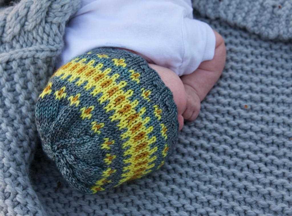 Baby hat knit pattern free