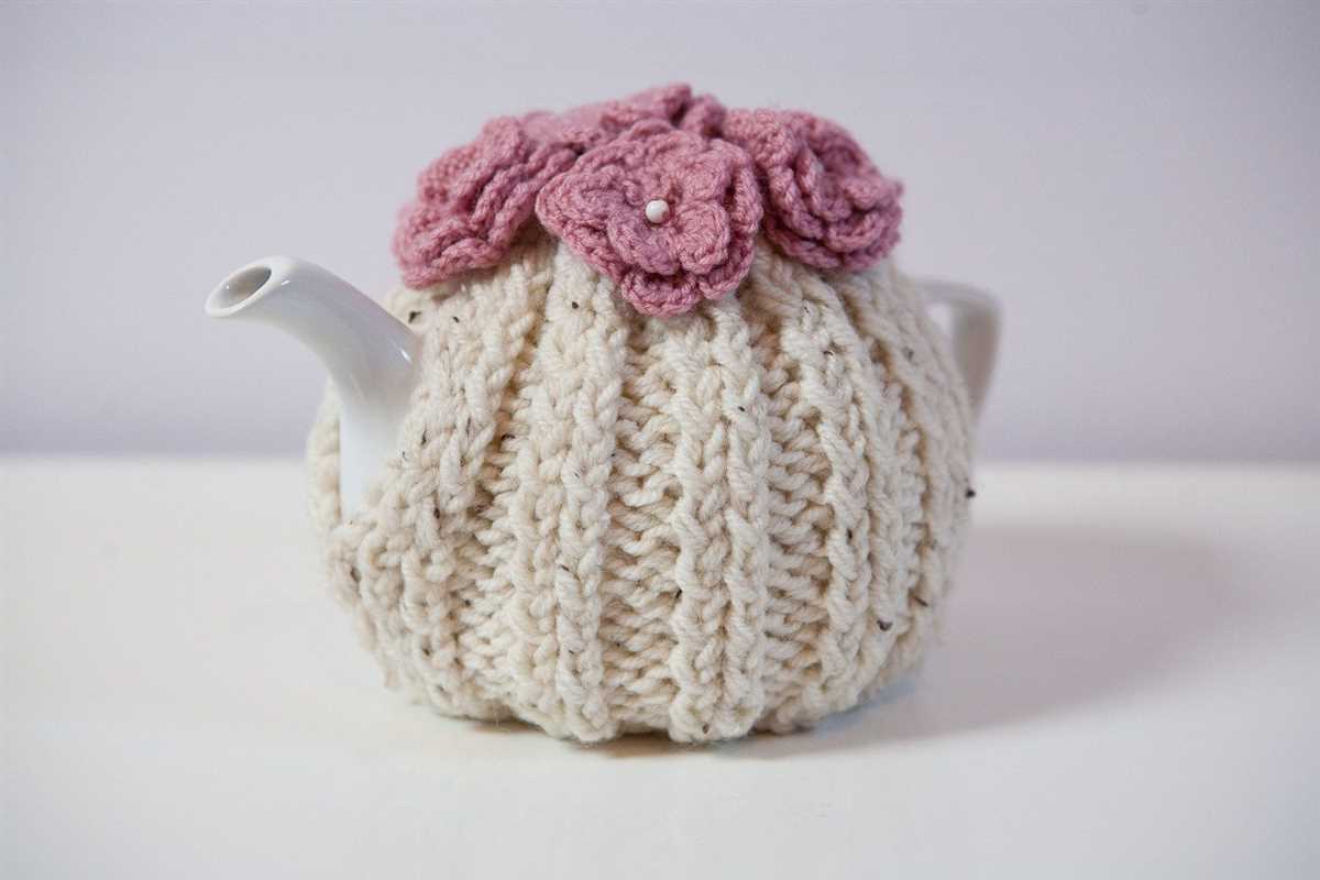 Teapot cover knitting pattern
