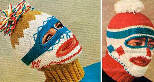 Balaclava mask knitting pattern