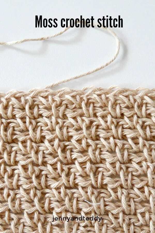 Free moss stitch scarf knitting pattern
