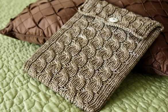 Kindle case knitting pattern