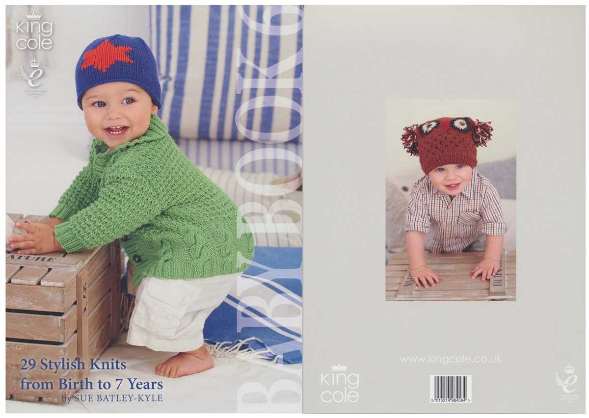 King cole knitting pattern 3703