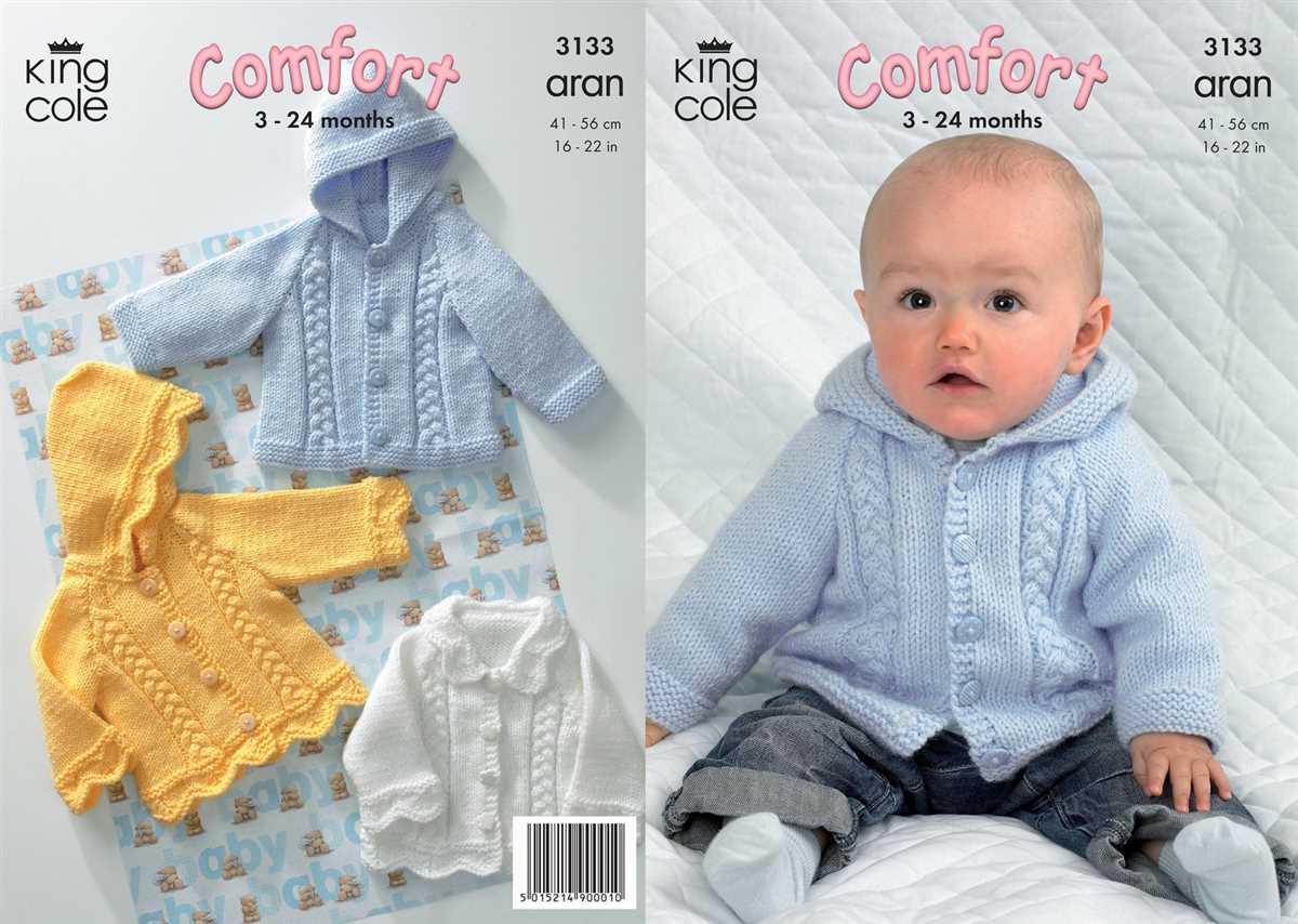King cole knitting pattern 3703