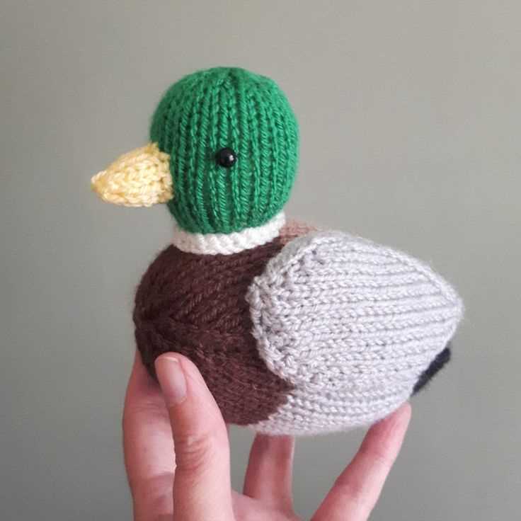 Duck knitting pattern