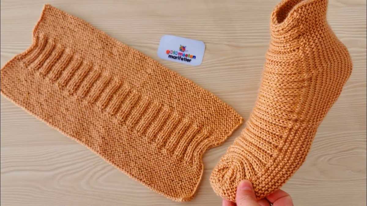 Easy mens sock knitting pattern