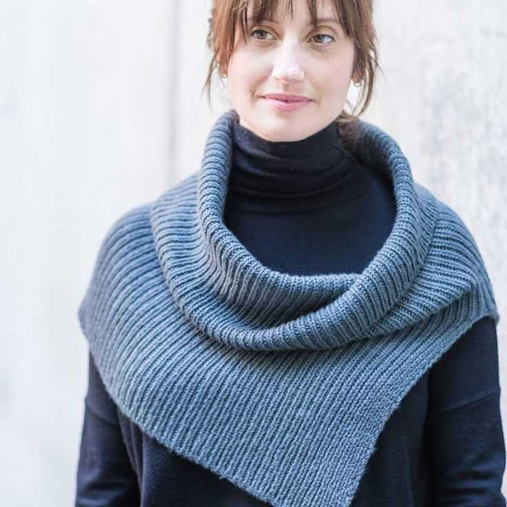 Cowl scarf knitting pattern