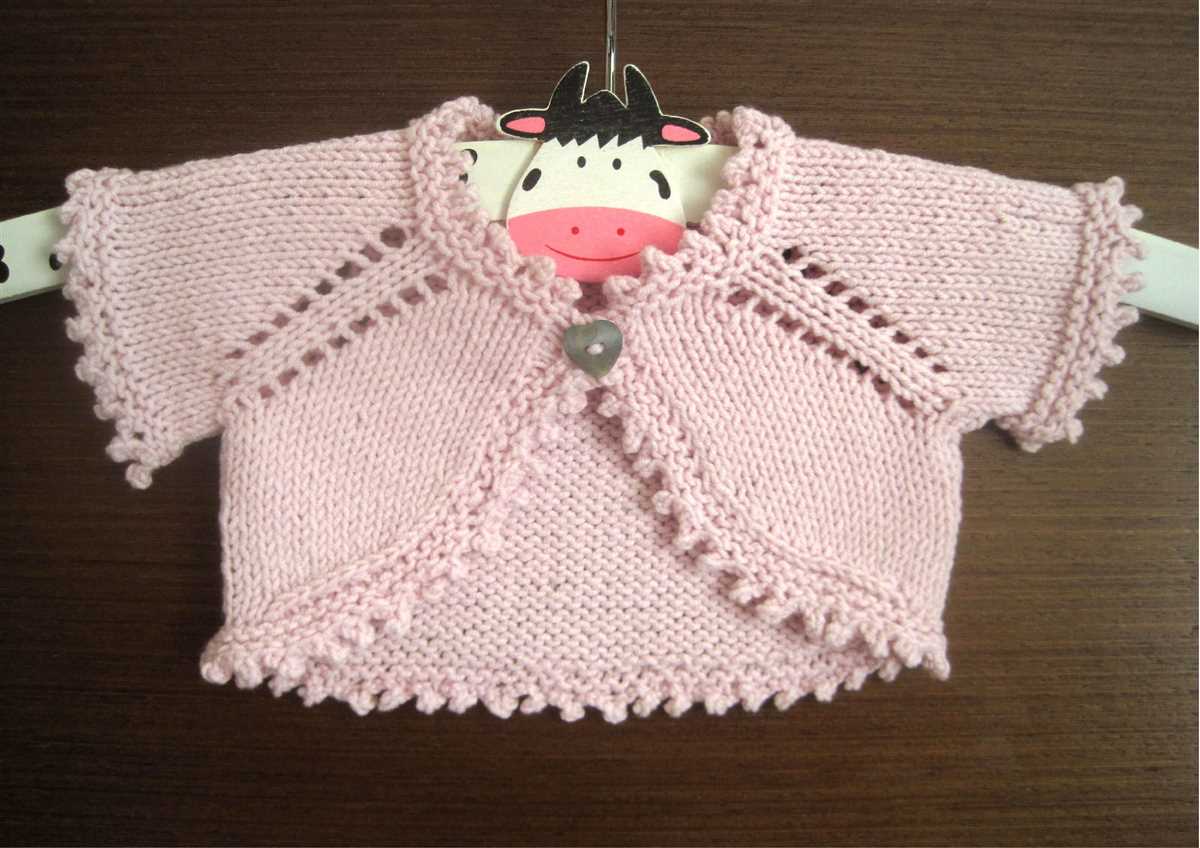 Easy bolero knitting pattern free