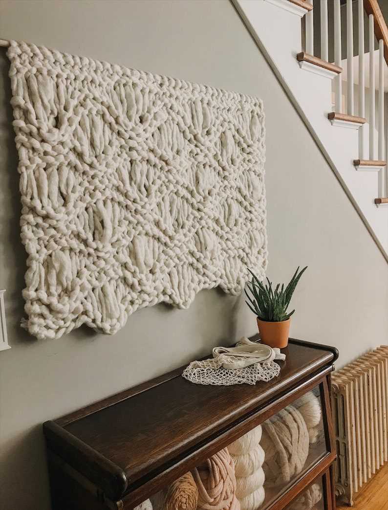 Knitted wall hanging patterns