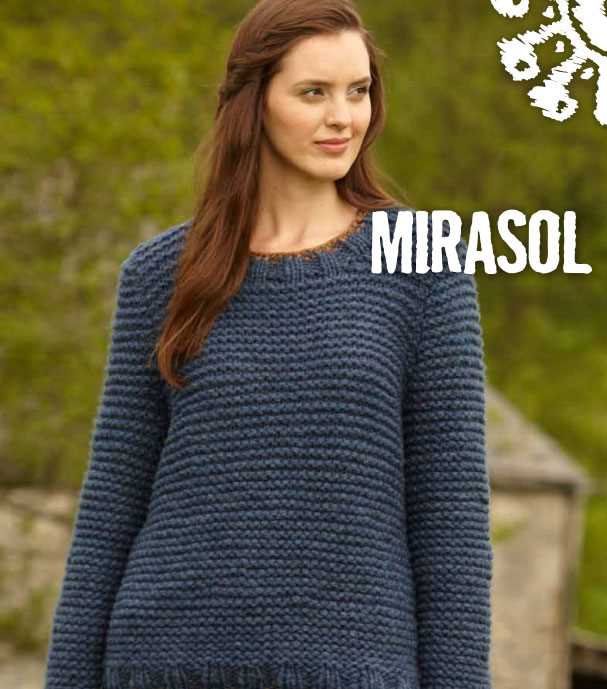 Easy chunky jumper knitting pattern