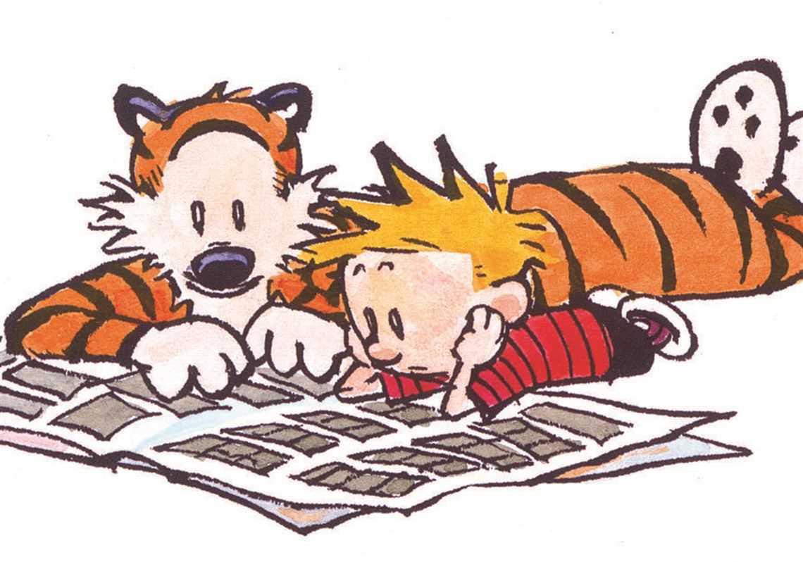 Calvin and hobbes knitting pattern