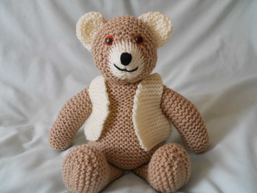 Knit a teddy bear free pattern