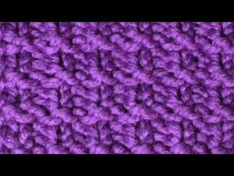 Knit and purl scarf patterns