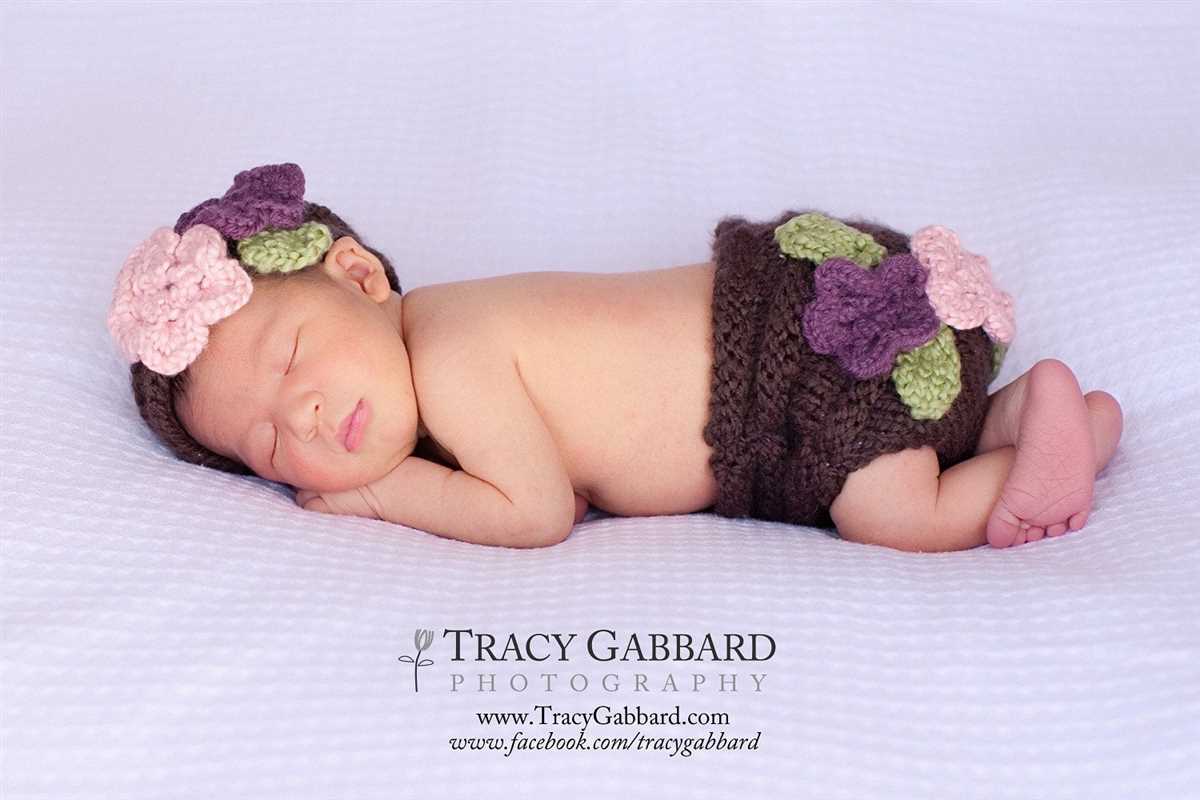 Knit baby headband pattern