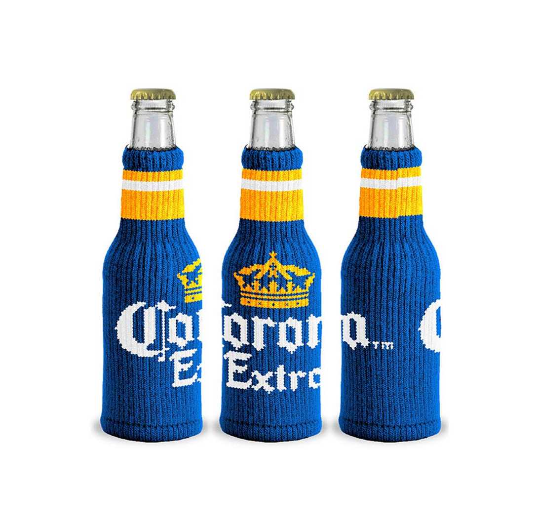 Knit beer bottle koozie pattern