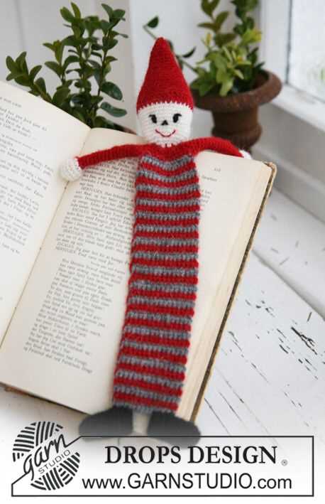 Knit bookmark pattern