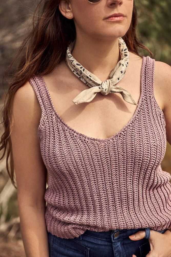 Knit camisole pattern