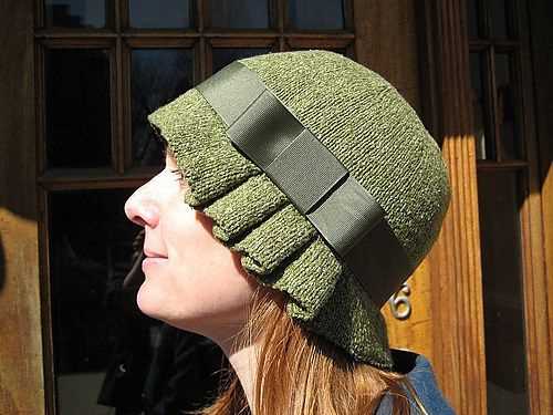 Knit cloche hat pattern free