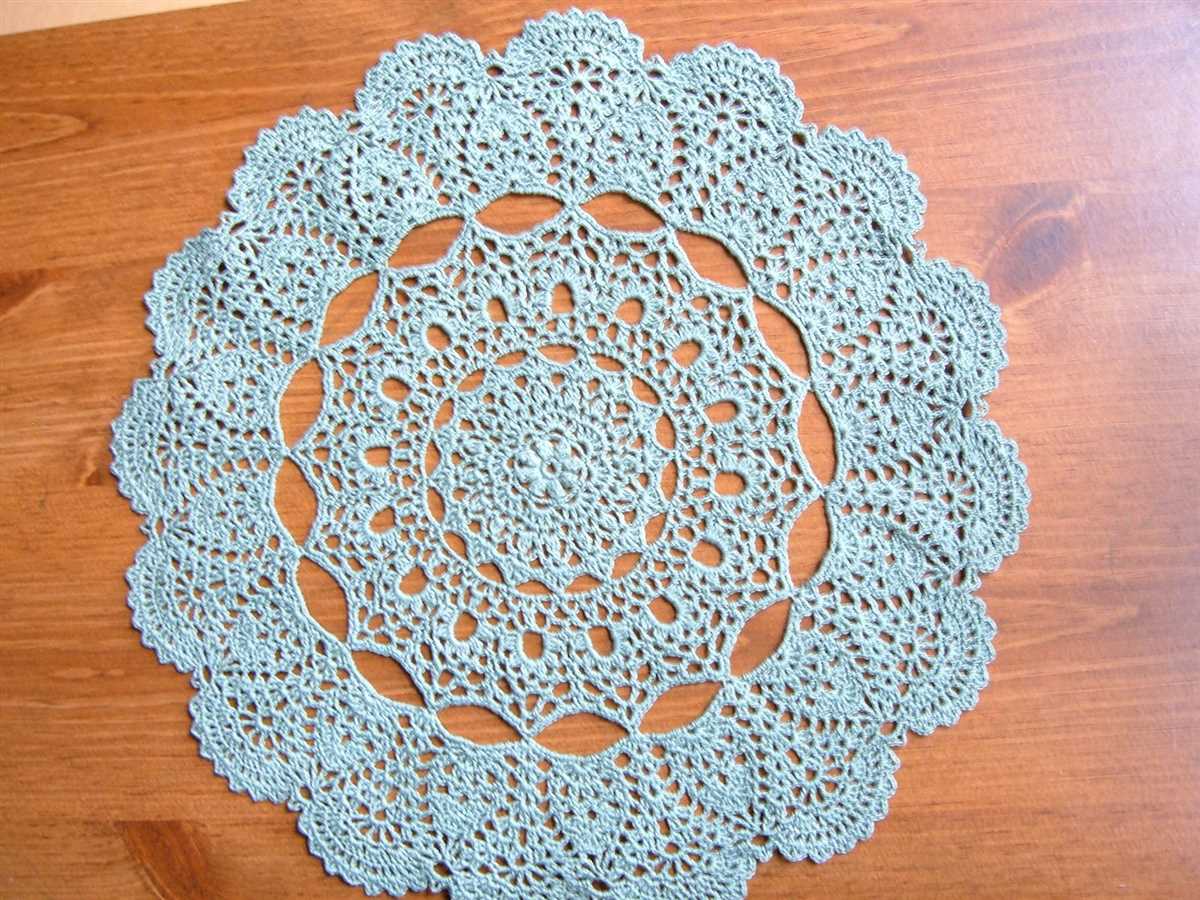 Knit doily patterns for beginners