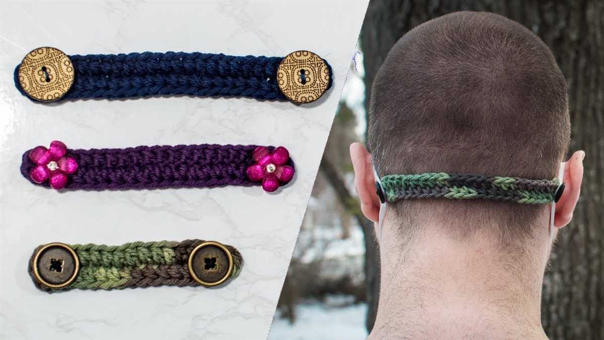 Knit ear savers pattern