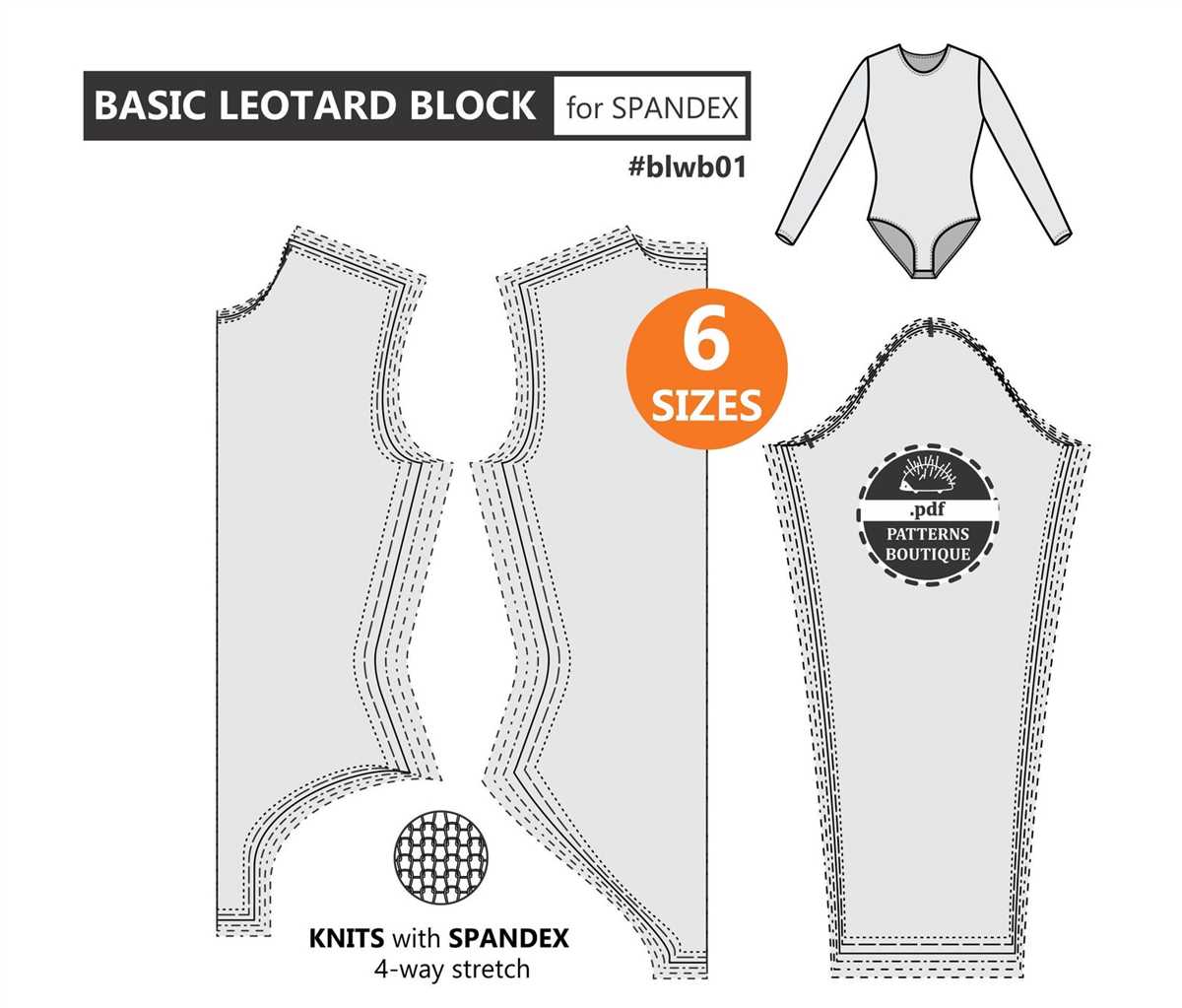 Knit fabric pants pattern