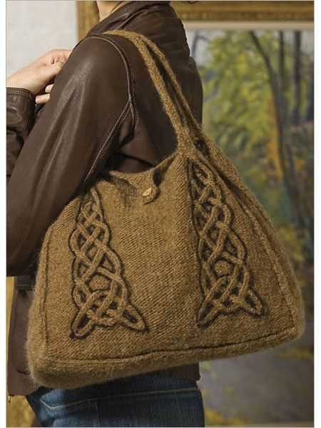 Knit felted bag pattern free