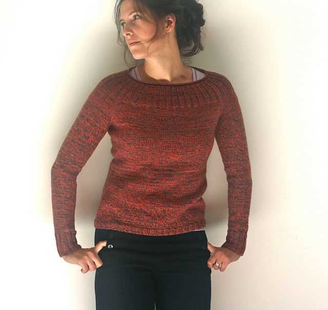 Knit from the top down sweater patterns
