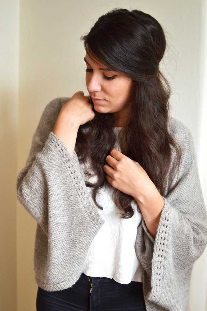 Knit kimono pattern