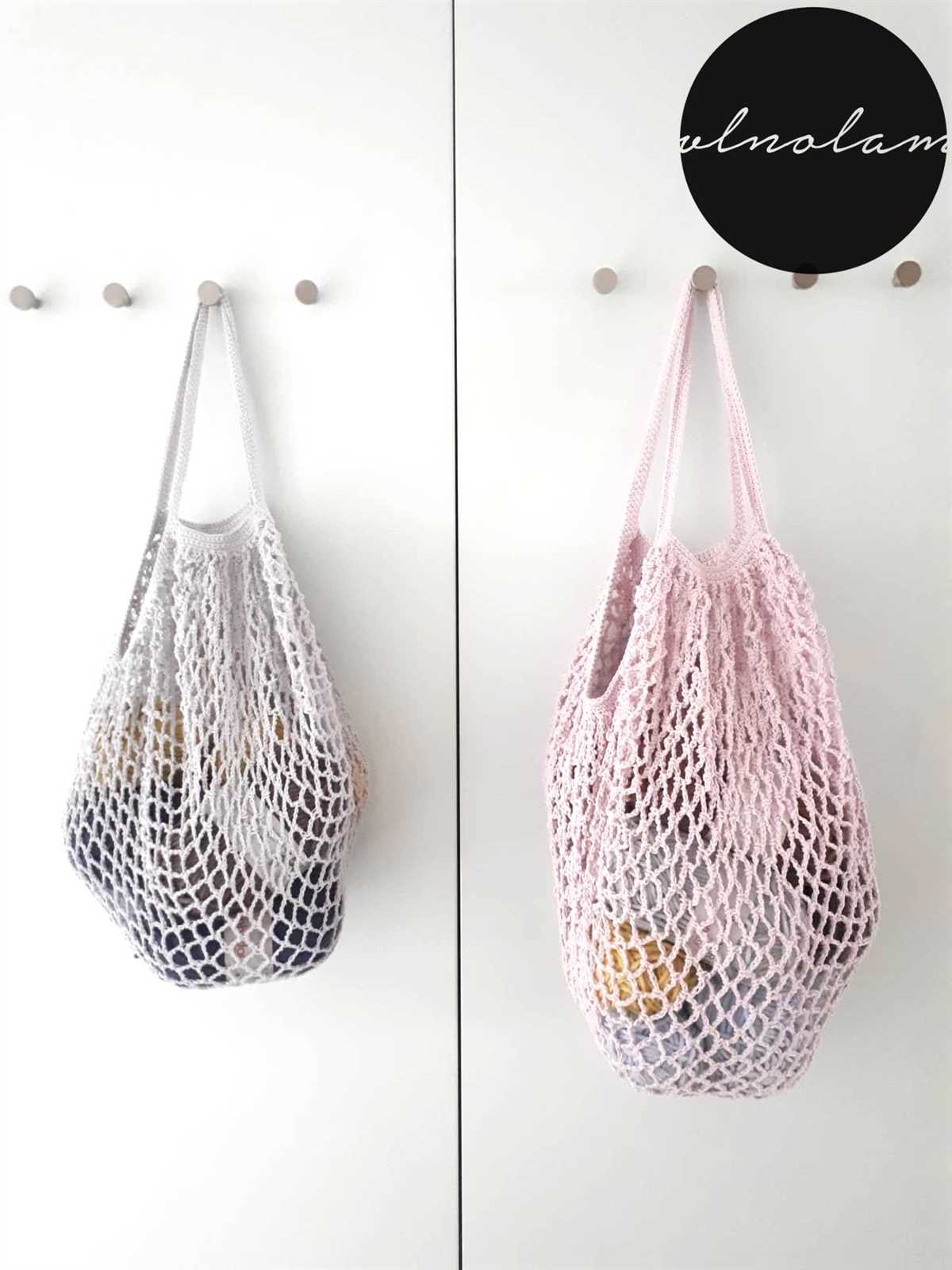 Knit market bag pattern free