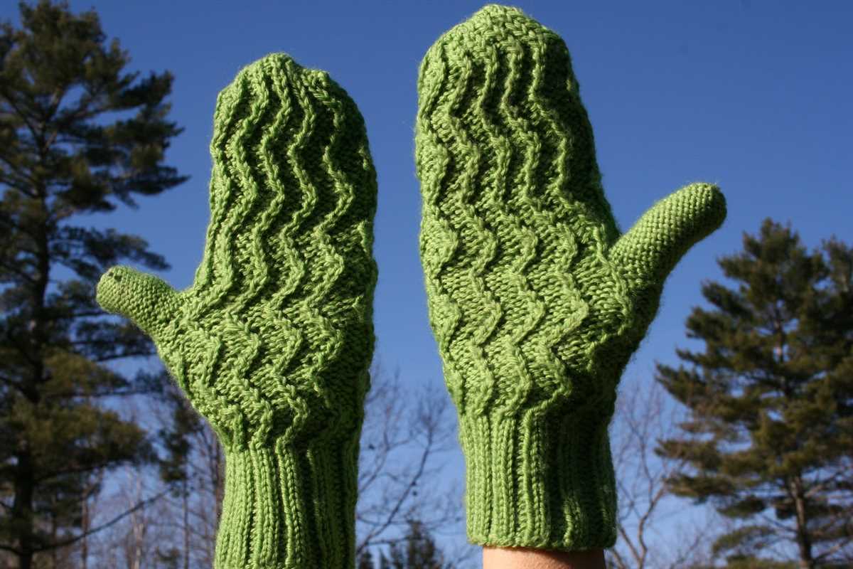 Knit mittens pattern free
