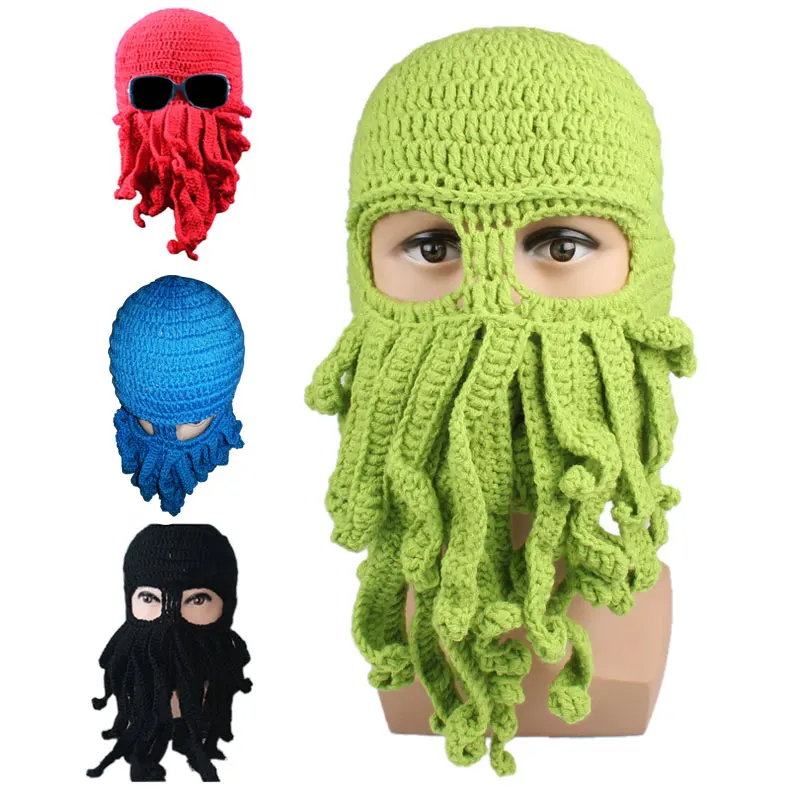 Knit octopus hat pattern