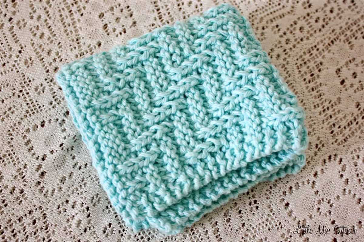 Knit picks dishcloth patterns