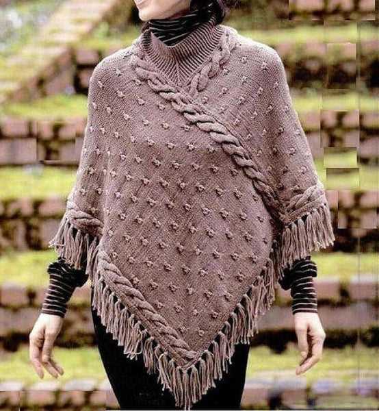 Knit poncho patterns
