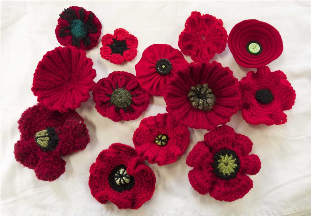 Knit poppy pattern free