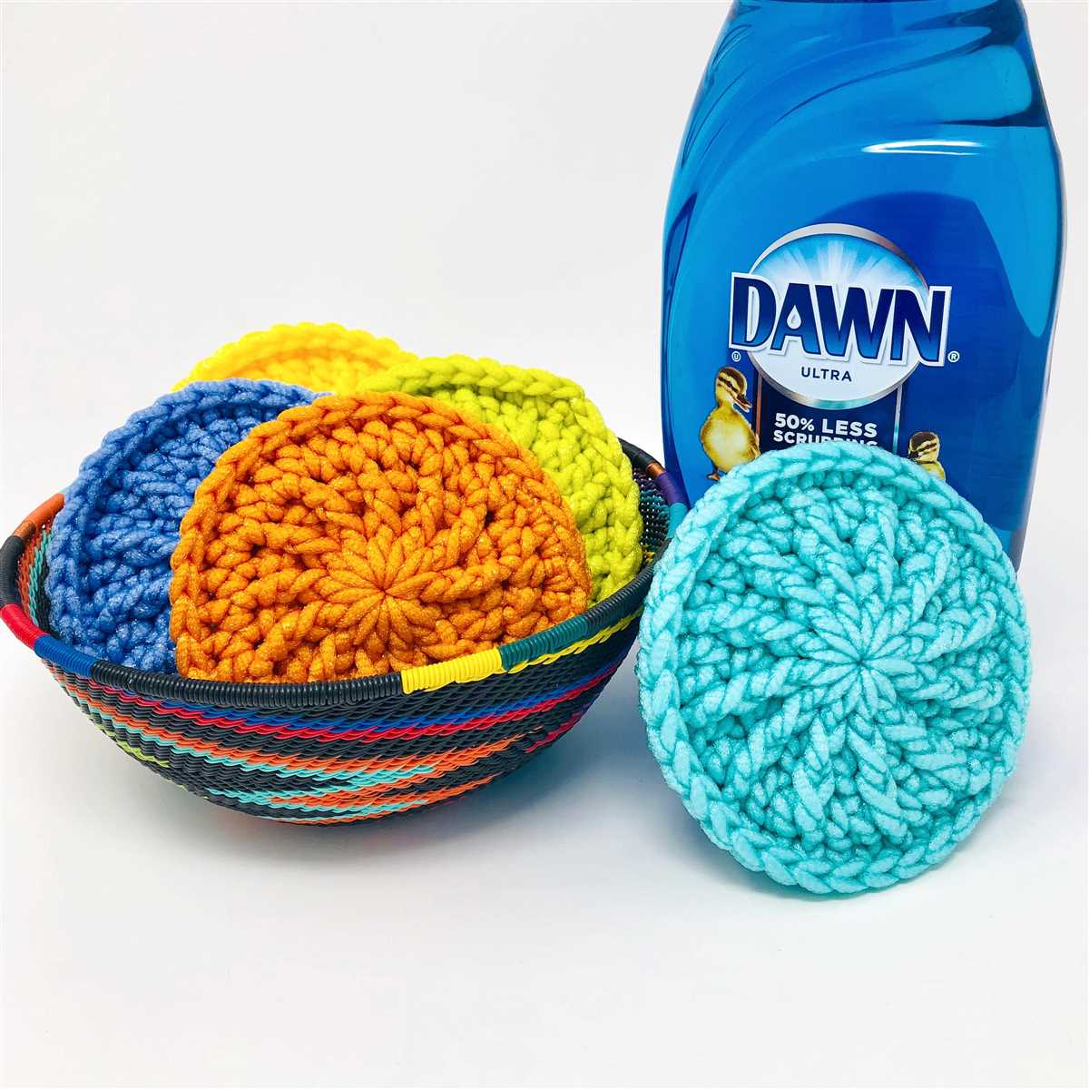 Knit pot scrubber pattern