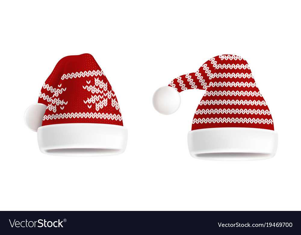 Create your own festive Santa knit pattern! Knit santa pattern