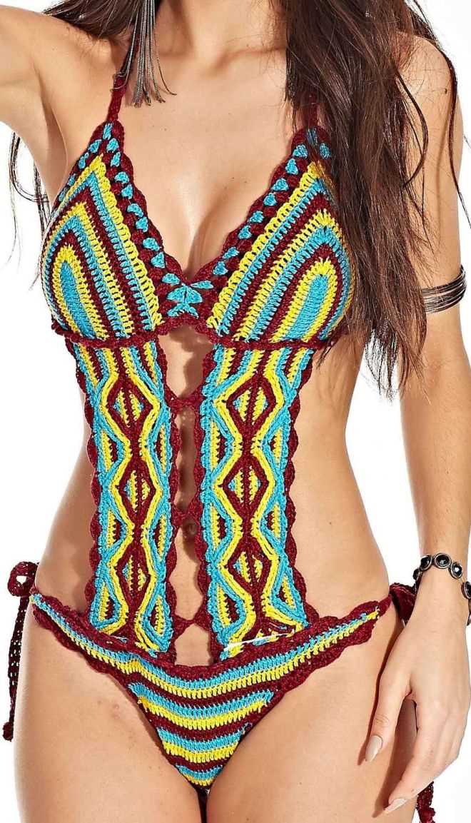 Knit swimsuit pattern