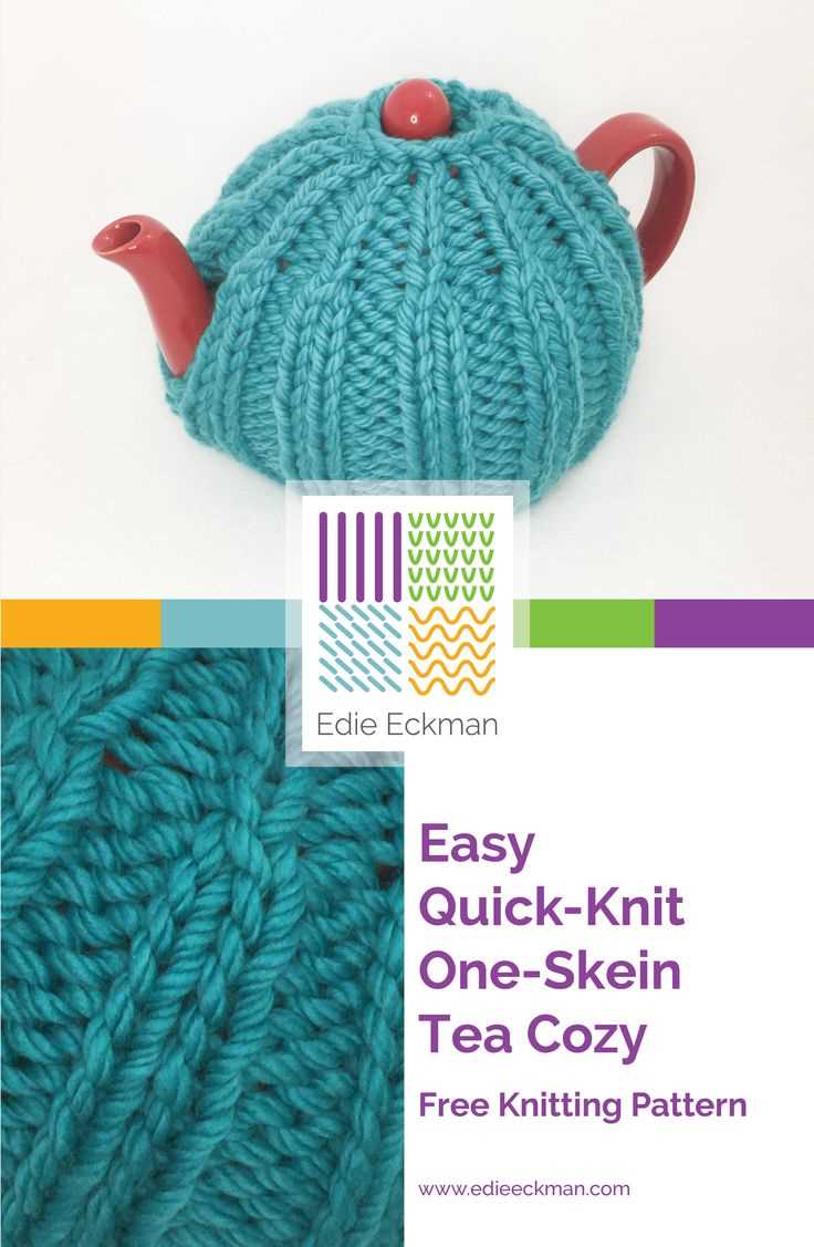 Knit tea cozy pattern easy