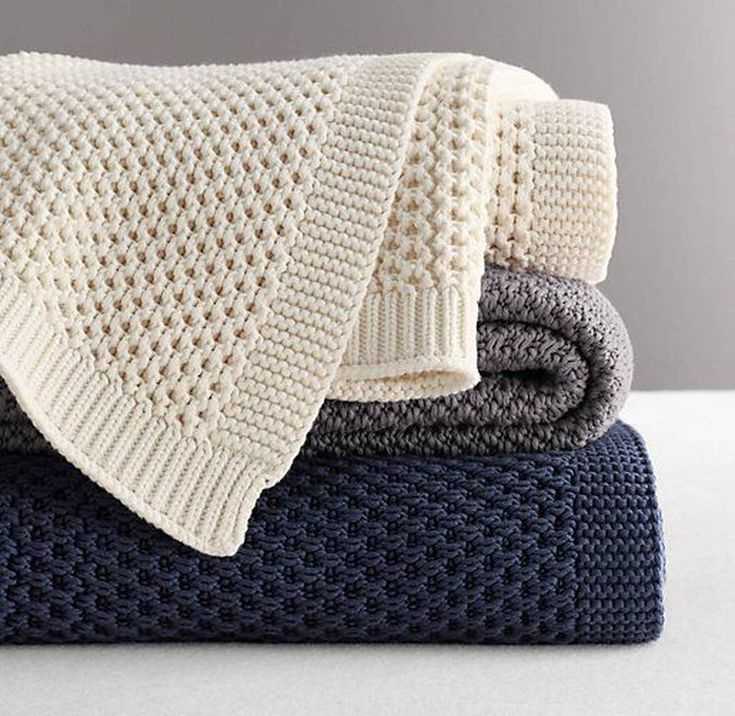 Knit throw patterns