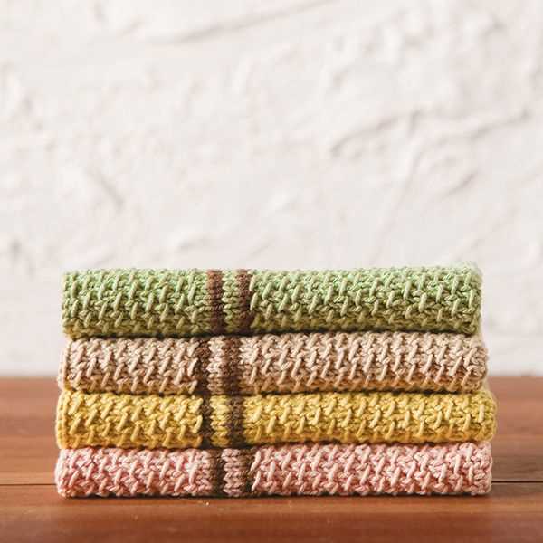 Knit towel pattern