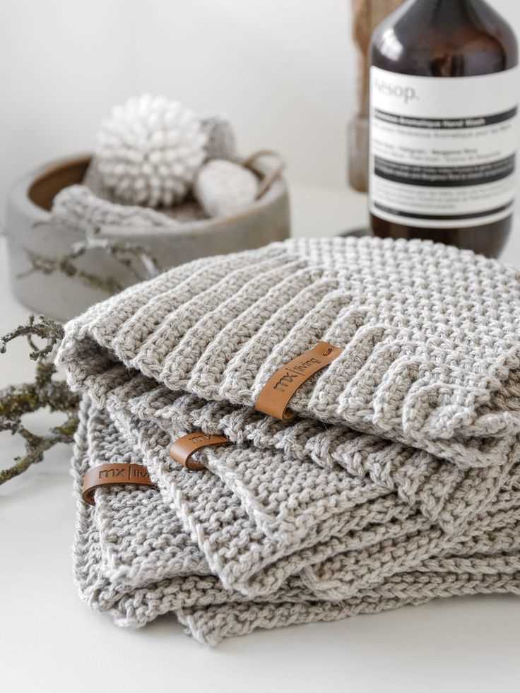 Knit towel pattern
