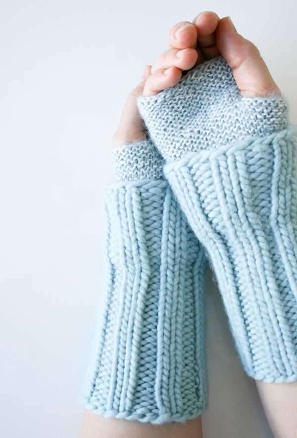 Knit arm warmers free pattern