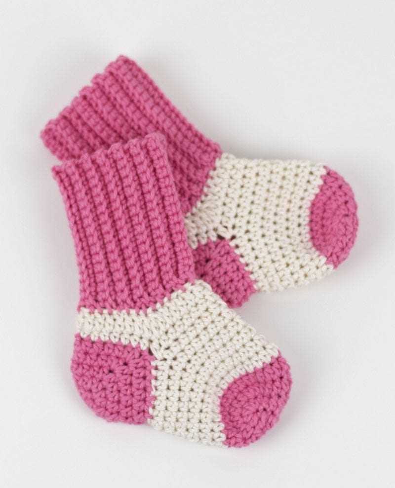 Knit baby socks pattern free