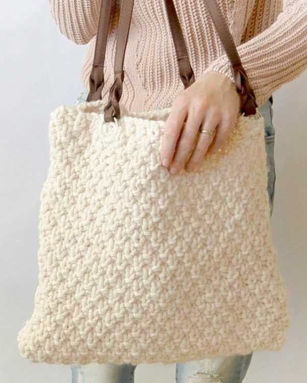 Knit bag pattern free