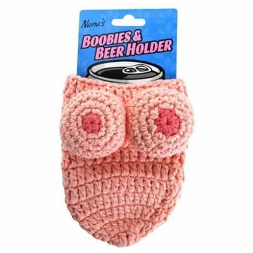 Knit beer bottle koozie pattern