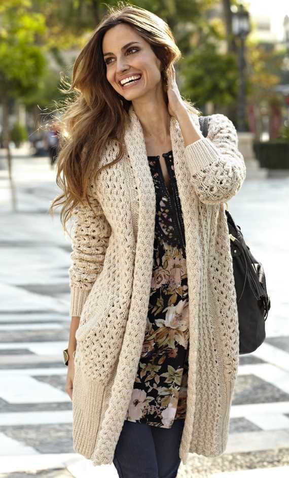 Knit cardigan pattern beginner