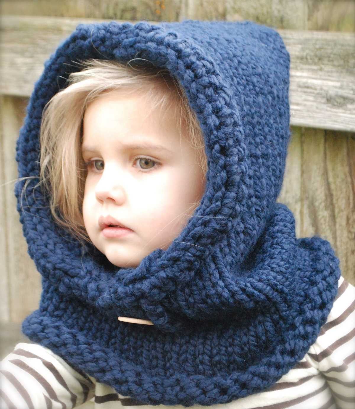 Knit child scarf free pattern