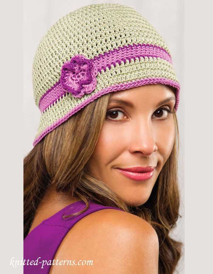 Knit cloche hat pattern free