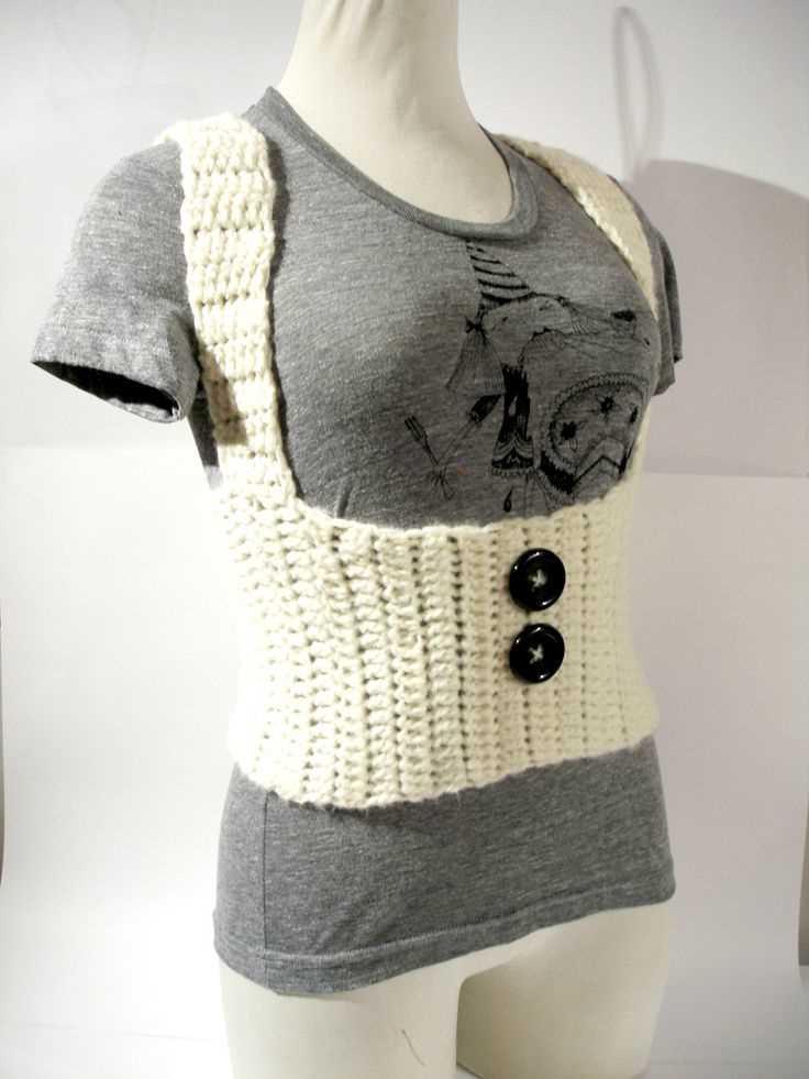 Knit corset top pattern