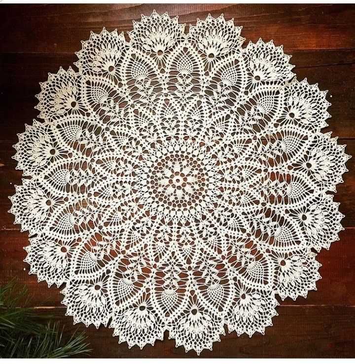 Knit doily patterns for beginners