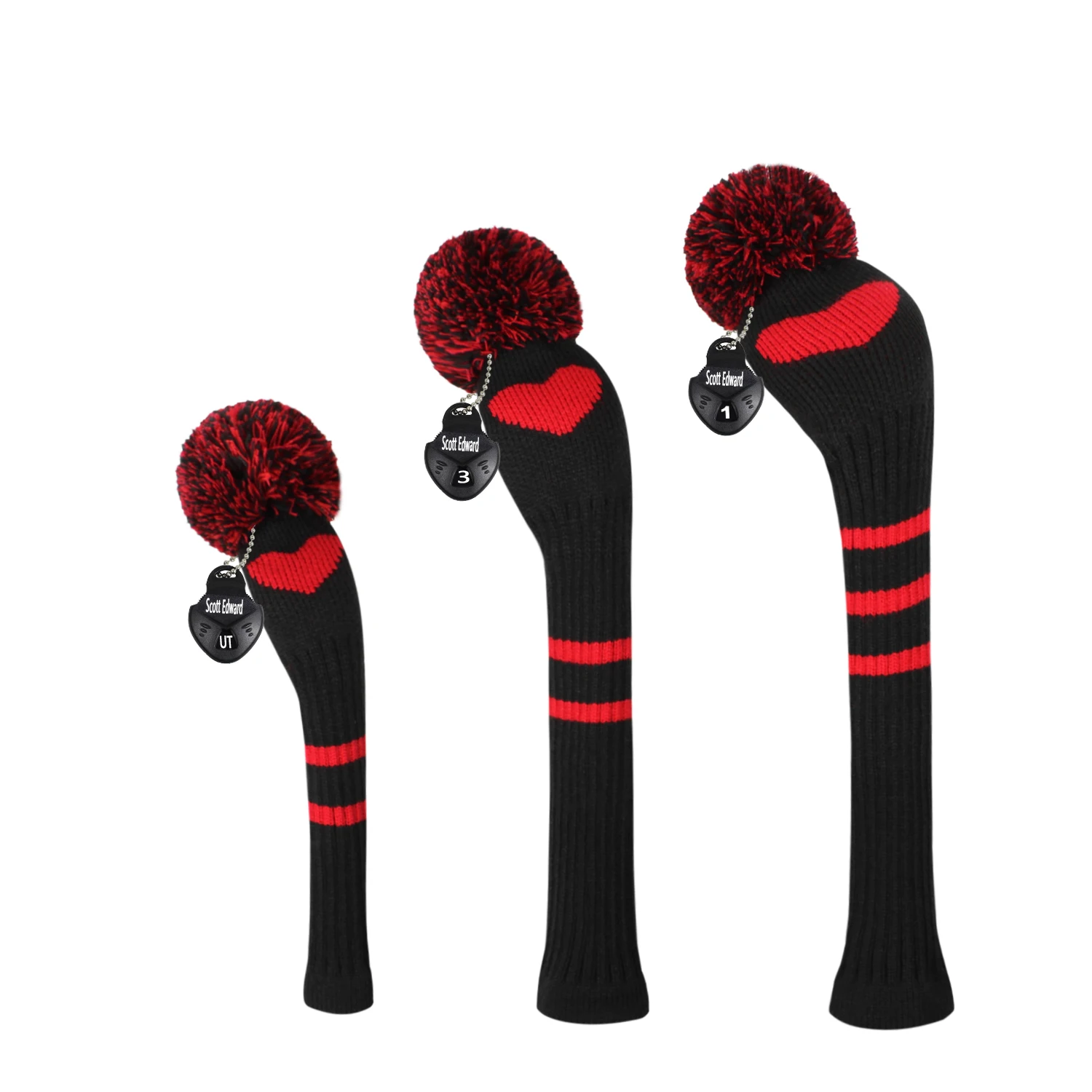 Knit golf headcovers pattern